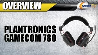 Newegg TV Plantronics GameCom 780 Corded Headset Overview [upl. by Kcinom]