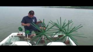 porcupine fish attractor crappie beds [upl. by Crispas]