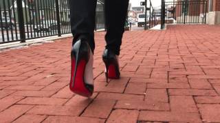 Christian Louboutin Iriza 120s in Motion [upl. by Eelloh720]