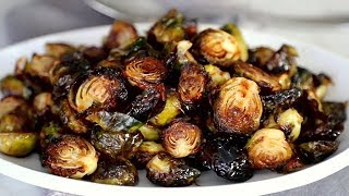 Honey Balsamic Roasted Brussels Sprouts [upl. by Hill]