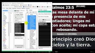 ScreenSword  Ministerios Elohim  Como Proyectar Texto Biblico [upl. by Lida142]