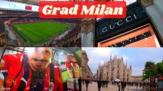 U GRADU ZLATANA IBRAHIMOVICA GRAD MILAN  ITALIJA [upl. by Idnic]