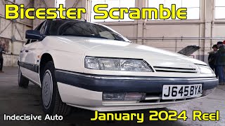 Bicester Scramble Reel  January 2024 weirdcartwitter [upl. by Deva]