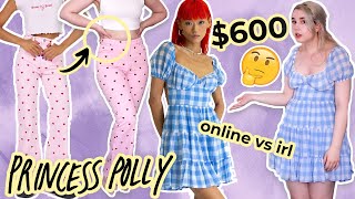 600 Princess Polly Haul  Try On Haul  Review 2021 Australia [upl. by Salvucci359]