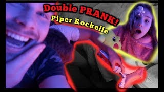 Pranked Piper Rockelle TWICE Whip Cream In Face [upl. by Nyrat311]