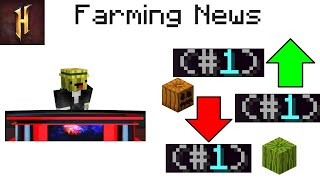 The new 1 Farmers in Hypixel Skyblock [upl. by Haimerej]