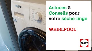 Utiliser le sèche linge Whirlpool FFTDNM229X2BSFR [upl. by Ardiekal]