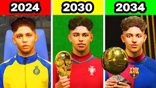 I Played The Entire Career of Cristiano Ronaldo Jr [upl. by Nrev980]