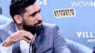 Amir khan tries to accuse Kell brook of being a RACIST  POPPADOM CHIN😱 [upl. by Meehsar786]