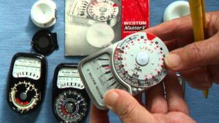 Using WESTON Exposure Meters [upl. by Ailemaj]