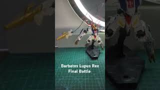 HG 1144 Gundam Barbatos Lupus Rex Final Battle Bandai [upl. by Hakceber]