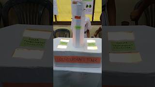 solar updraft tower  science project idea for kids  solar updraft project for kids [upl. by Jean]