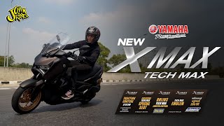 Full Review Yamaha XMAX Tech MAX 2024 [upl. by Emya]