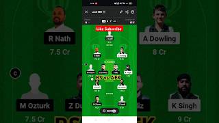 BS vs AFKBS vs AFK Dream 11 PredictionBS vs AFK Dream 11 TeamBS vs AFK Match 35 ECS T10 Bulgaria [upl. by Marcela]