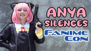 Anya Forger Silences FanimeCon 2022 ft Hamu Cotton [upl. by Nowahs]