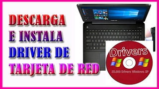 ✅ DESCARGA E INSTALA DRIVERS DE TARJETA DE RED Actualizado WINDOWS 10 8  7 [upl. by Corenda]