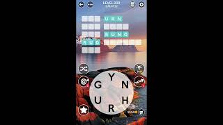 Wordscapes Uncrossed Level 200 Answers [upl. by Onnem886]