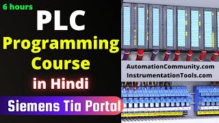 PLC Course in Hindi  Free Siemens Tia Portal Online Training [upl. by Ennayk]