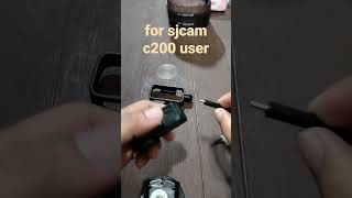 sjcam c200 mic compatible sjcam c200 actioncam youtube youtubevideo welcometomyyoutubechannel [upl. by Lib]