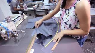 Template of sewing waistband for trousers [upl. by Horwitz904]