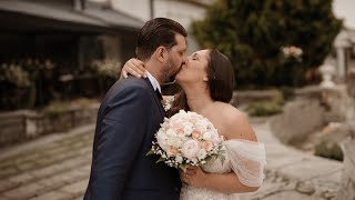 Francesca amp Federico San Miniato Pisa Tuscany  Wedding Trailer [upl. by Ennaitsirk]