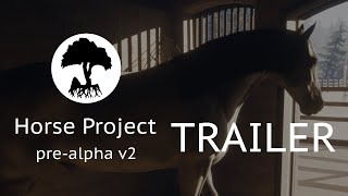 NEW HORSE GAME  Horse Project PreAlpha V2 TRAILER [upl. by Ityak264]