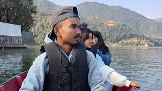 POKHARA GHUMGHAM GARDAI 🥰😇 College Tour  ROSHAN VLOGS [upl. by Annovahs]