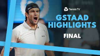 Matteo Berrettini Takes On Quentin Halys For Gstaad Title  Gstaad 2024 Highlights Final [upl. by Neeloj]