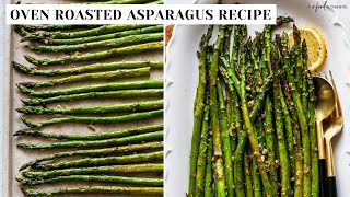 Oven Roasted Asparagus Recipe [upl. by Oknuj28]