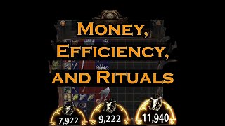 Money Efficiency and Rituals [upl. by Esinaej]