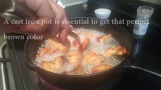 Fool proof Quick and Crispy Fried Chicken Wings [upl. by Cello]