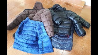 My Puffy Down Jacket Collection [upl. by Oiredised339]