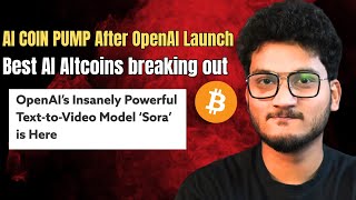 AI tokens PUMP on OpenAI Sora launch  Alts to watch  Bitcoin Stabilizes  Crypto Market Update [upl. by Lalib]