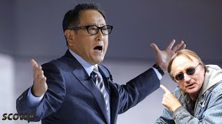 Toyota’s CEO Just Said “We Refuse to Make Electric Cars and We’re Getting Fined for It” [upl. by Ronnoc785]