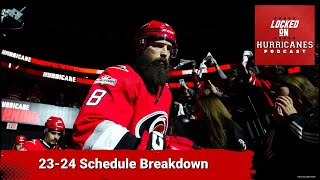 Breaking down the Carolina Hurricanes 20232024 schedule [upl. by Atinehc]