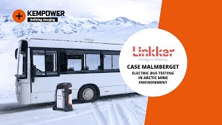 Electric bus testing in one of the largest iron ore mines in Sweden  ChargedByKempower [upl. by Draw201]