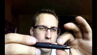 Montblanc 220 Oblique Broad Review [upl. by Moffit]