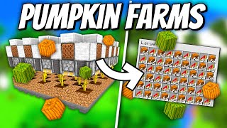 Automatic MelonPumpkin Farms  Minecraft 119 Tutorial [upl. by Dorolisa419]