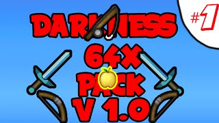 Minecraft PvP Resource Pack Release 1  Darkness 64x Pack 18  17 Ready [upl. by Llehsyt]