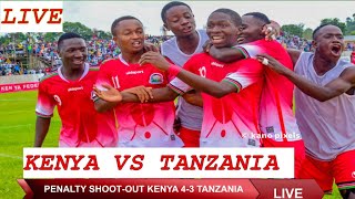 Kenya VS Tanzania 43 Penalty shootout Kenya Progresses to CECAFA U18 finals [upl. by Nodyarb]