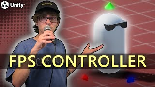 How to make an FPS Player Controller in Unity3D for Beginners [upl. by Anairt]