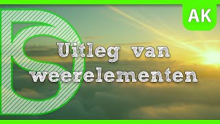 Examen aardrijkskunde  Uitleg van weerelementen 1 VmboT [upl. by Audy]