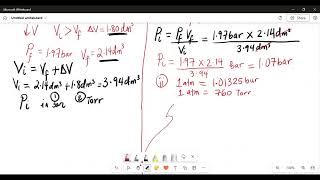 How to Calculate the Initial Pressure of Perfect gas that undergoes Compression  PHYSICAL CHEMISTRY [upl. by Elmaleh]