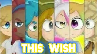 CROSSOVER THIS WISH REPRISE 2024 cast wishdisney fnafhs animation english [upl. by Ycnan]