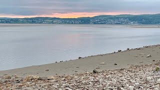 Start of Arnside Tidal Bore Dusk Silverdale Lancashire Unexpected 20 May 2024 [upl. by Muhcon]