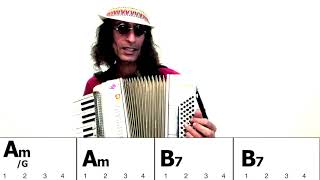 Libertango Chord study for Accordion with Assi Rose [upl. by Forbes]