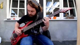 Rivers of Nihil  The Silent Life Bass cover [upl. by Nuri888]