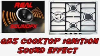 Gas cooktop or bbq lighting sound effect  realsoundFX [upl. by Keyek411]