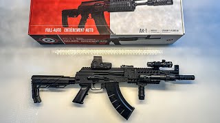 AK1 cal45mm Co2 FullAuto Blowback Kalaschnikow airgun crosman bbgun [upl. by Aivin]