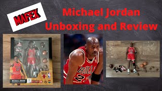 UnboxingReview Medicom Mafex Michael Jordan Chicago Bulls Action Figure NBA GOAT [upl. by Huey]